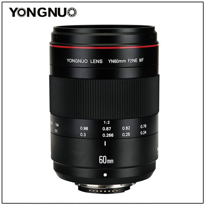 YONGNUO Macro Lens  YN60mm F2NE MF