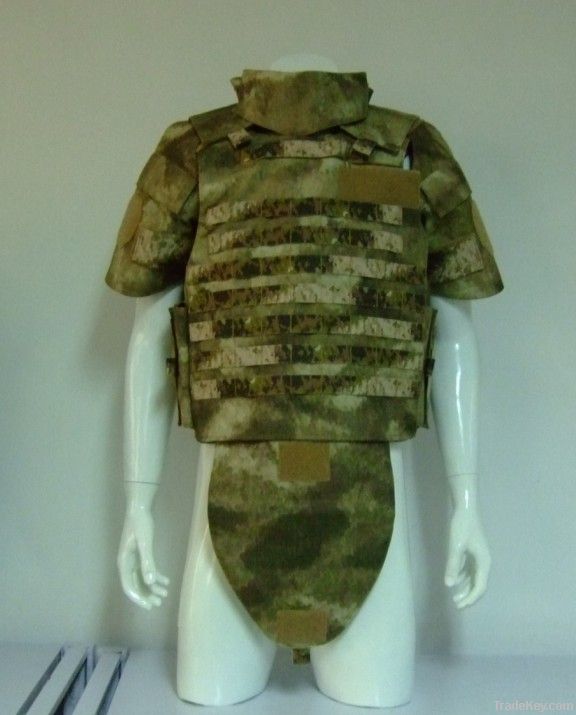 A-TACS Camouflage Full Protection Bullet Proof Jacket