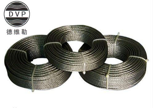 1x7 1x19 7x7 7x19 AISI304/316 stainless steel wire rope