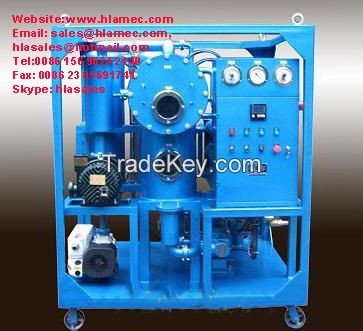 Double Stages Vacuum Dielectric Oil Purifier