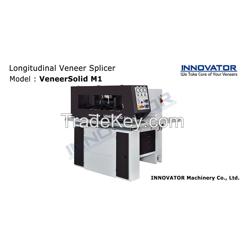 Longitudinal Veneer Splicer / pre-glued veneers required