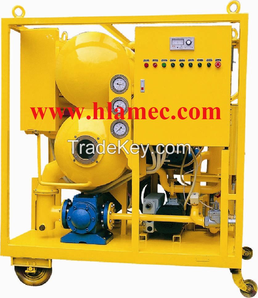 Mobile Vacuum Transformer Oil Filter Machine