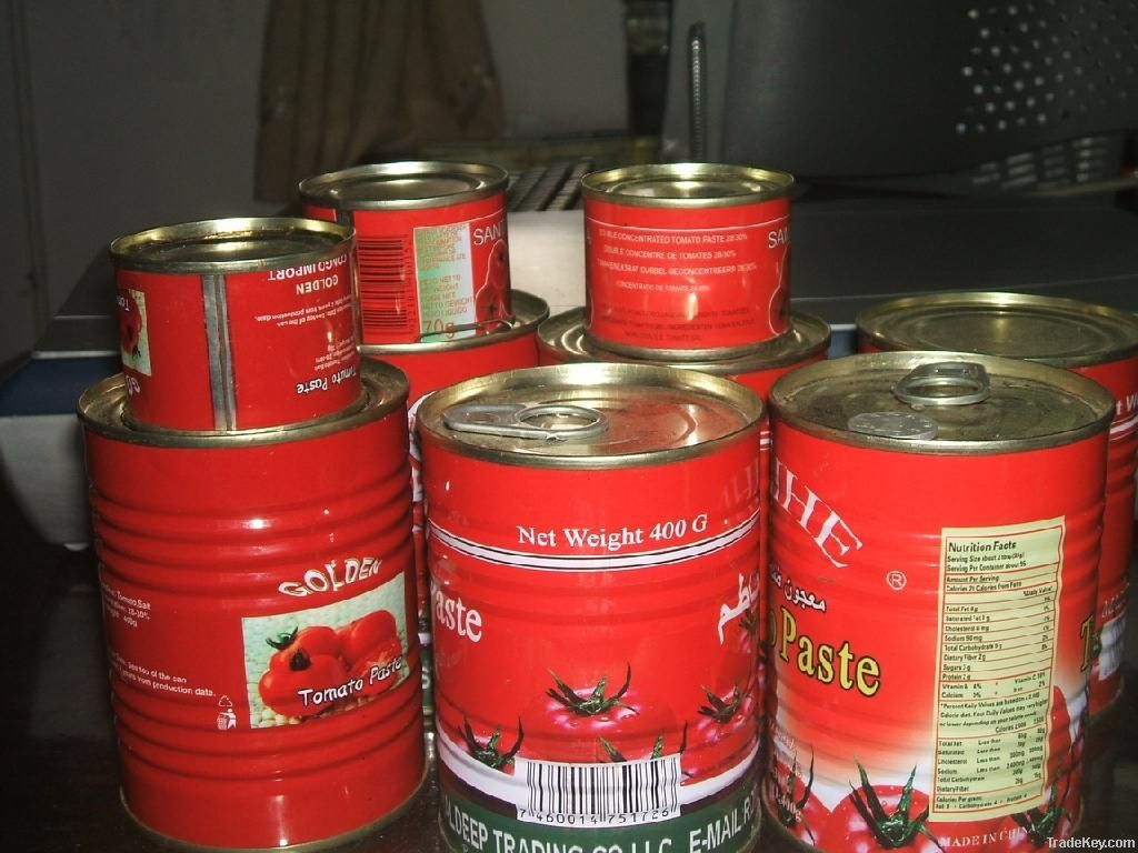 Canned Tomato Paste