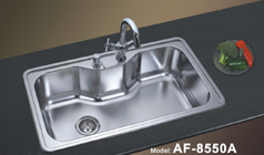 Topmount Single Bowl Sink