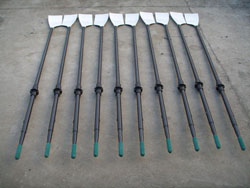 oars(sculling oars, sweep oar)