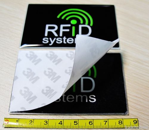 UHF Gen 2 RFID Windshield tag for long range RFID parking system