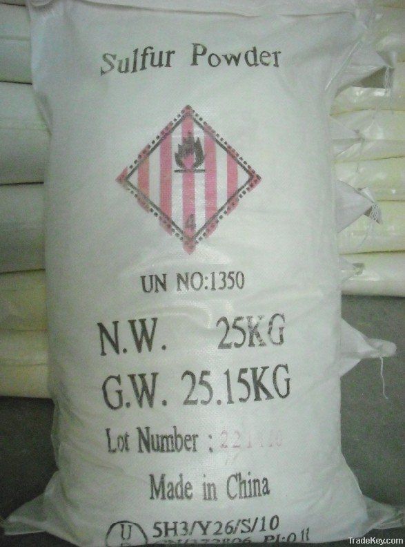 sulphur powder 200 mesh