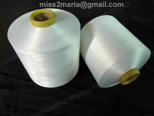 DTY 178D/144F OF 100% POLYESTER, RAW WHITE , SEMI DULL