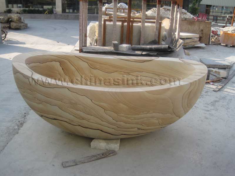 Sandstone Marble Bathtub