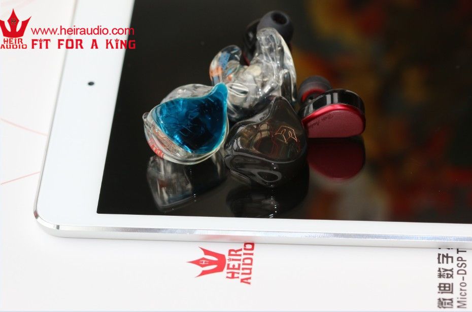 CIEM Heir Audio 8.A studio headphones 8 balanced armture drivers in ear monitors music pro- earphone clear canals --earphone -portable media player