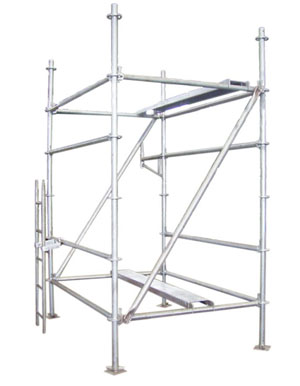 Ringlock scaffold