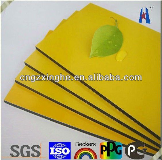 cheap facade exterior aluminum composite panel/aluminum sandwich panel