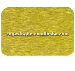 3mm Golden Brushed Aluminum Composite Panels