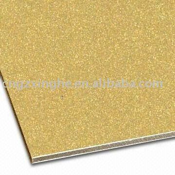 aluminum composite panel with PE / PVDF coating