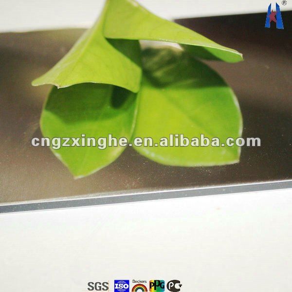4mm Mirrored Aluminum Plastic Sheet for Curtain Wall