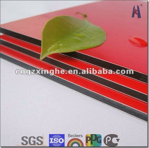 aluminum composite material/Nano-PVDF coating panel