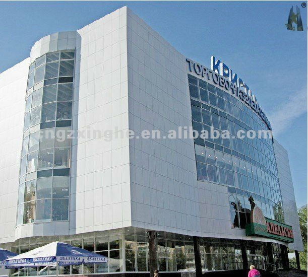 outdoor decorative wall aluminum cladding panels