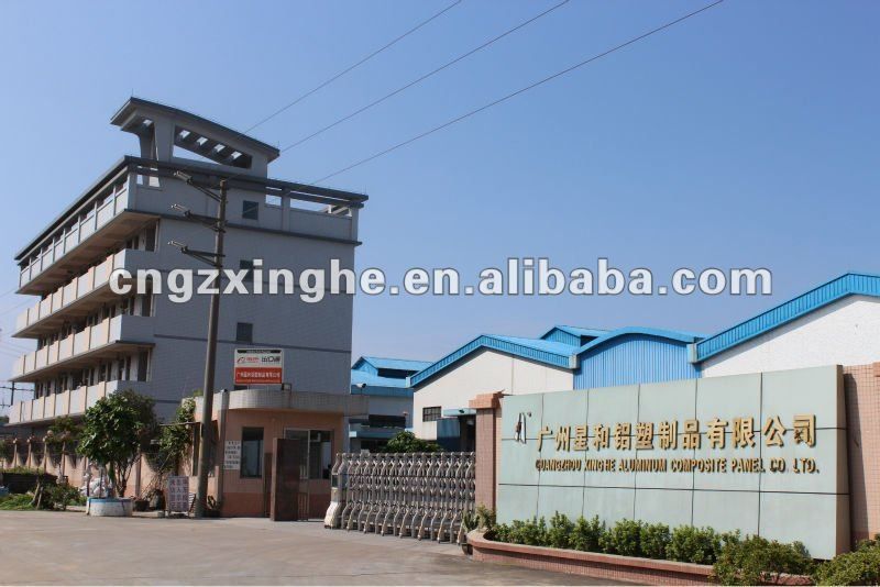 guangzhou factory acp aluminium composite panel fabricator