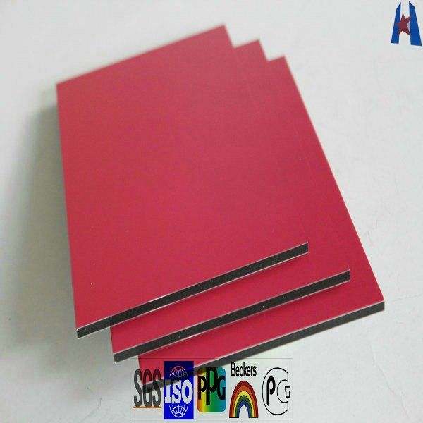 color printed aluminum wall cladding construction materials