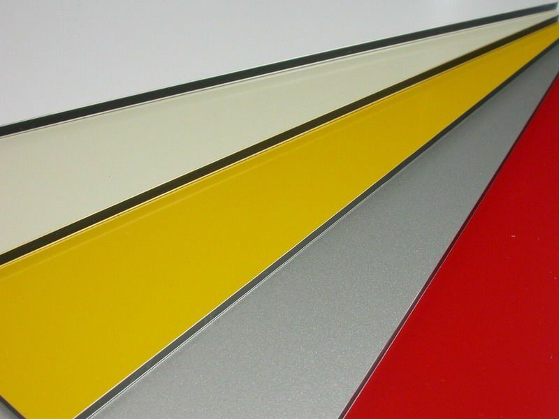 aluminum decoration mateiral acp composite panel