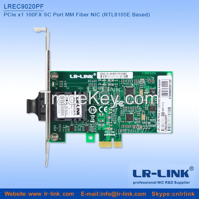 100FX desktop PCI fiber Network Interface Card SC, SFP Connector