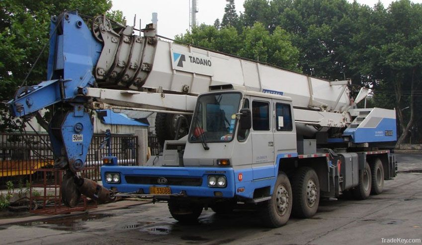 Used Tadano 50t Truck Crane (TG500E)