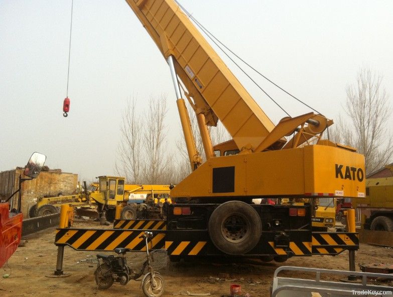 Used kato crane 75t for sale 75 ton kato crane
