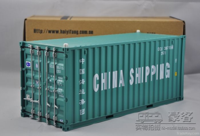 1:20 shipping container model evergreen