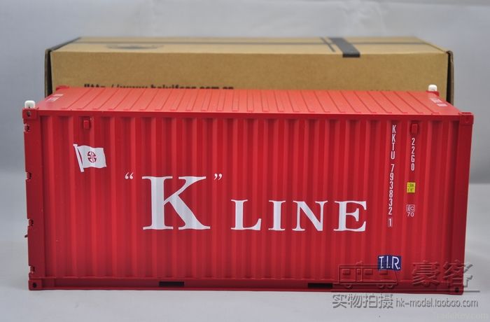 1:20 shipping container model Kline