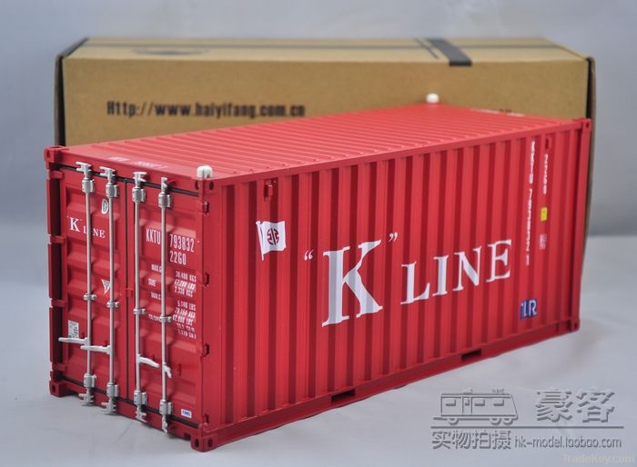 1:20 shipping container model Kline