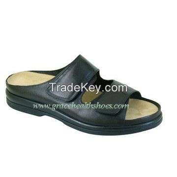 Women comfort sandal seamless lining depe and wide diabetic sandal 9811073