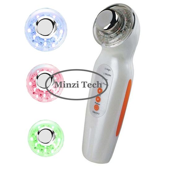 PHOTON 3 lights & ULTRASOUND 3MHZ face massager