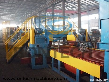 Glasss wool production line