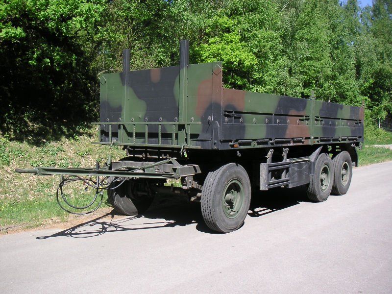 Schmitz 3 axle Military Army Trailer
