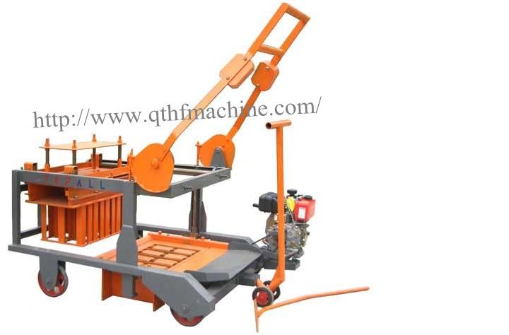 diesel block machine, mobile block machine