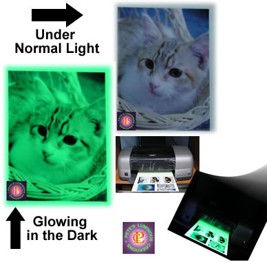 Glow In The Dark Photo Paper