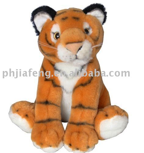 stuffed tiger plush tiger