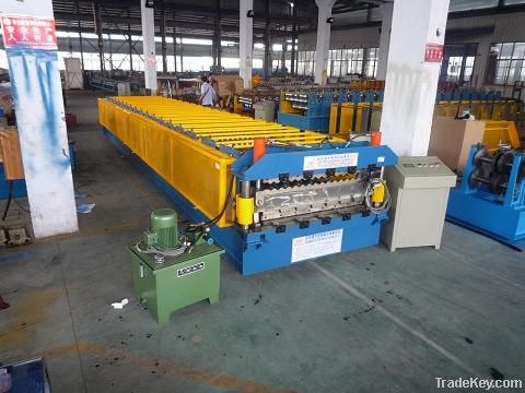 galvanized roofing sheet roll forming machine