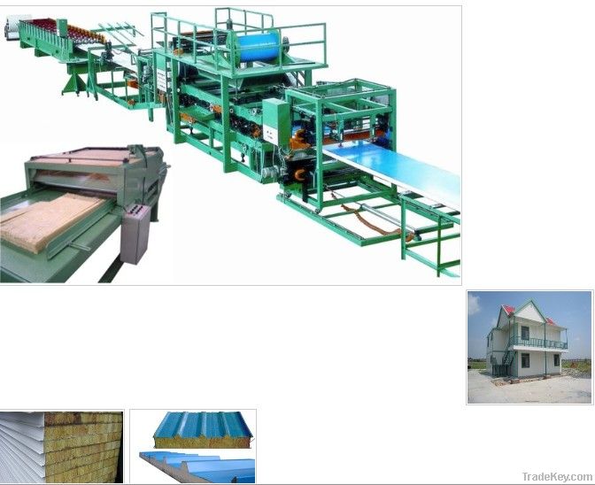 EPS/Rockwool Sandwich Panel Production Line