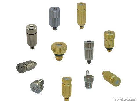 Misting nozzle, ceramic nozzle, brass nozzle, stainless steel nozzle