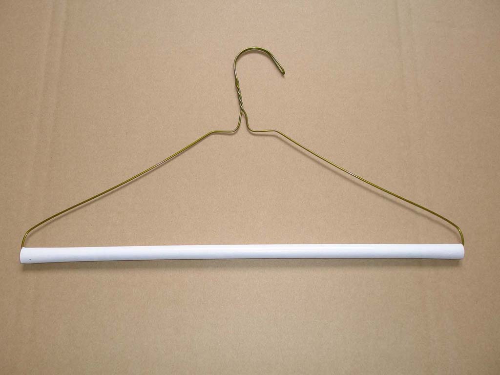 strut hanger with white tube