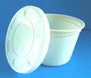 Biodegradable plastic bowls
