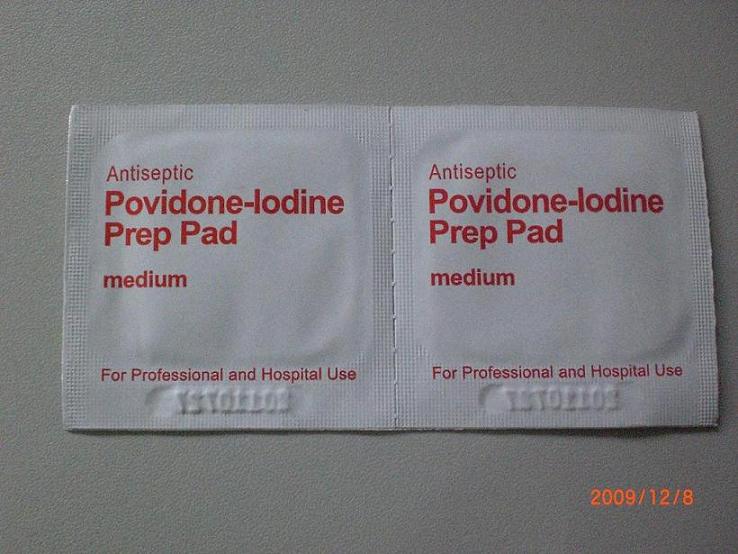 Povidone-Iodine Prep Pad