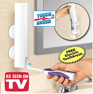 Touch n Brush/as seen on tv/toothpaste dispenser