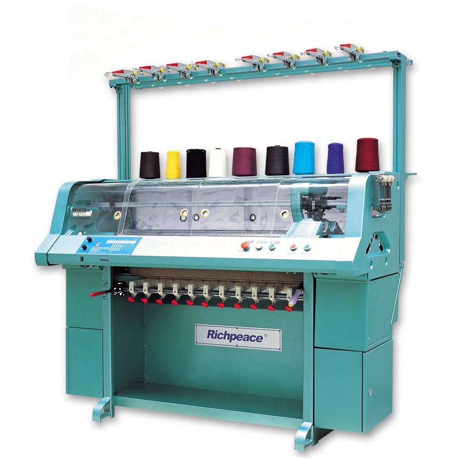 Automatic Flat Knitting Machine For(Collar, Bottom) By Richpeace,