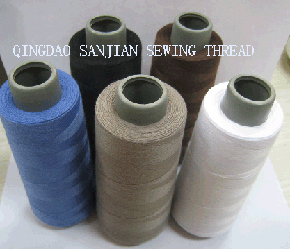 100%polyester color sewing thread