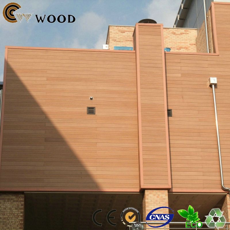 China manufacture high quality wpc wooden cladding