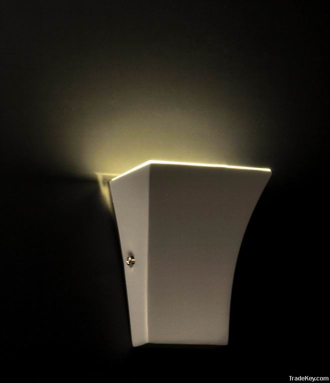 1.2w warm white wall mounted light