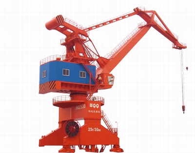 four booms portal crane