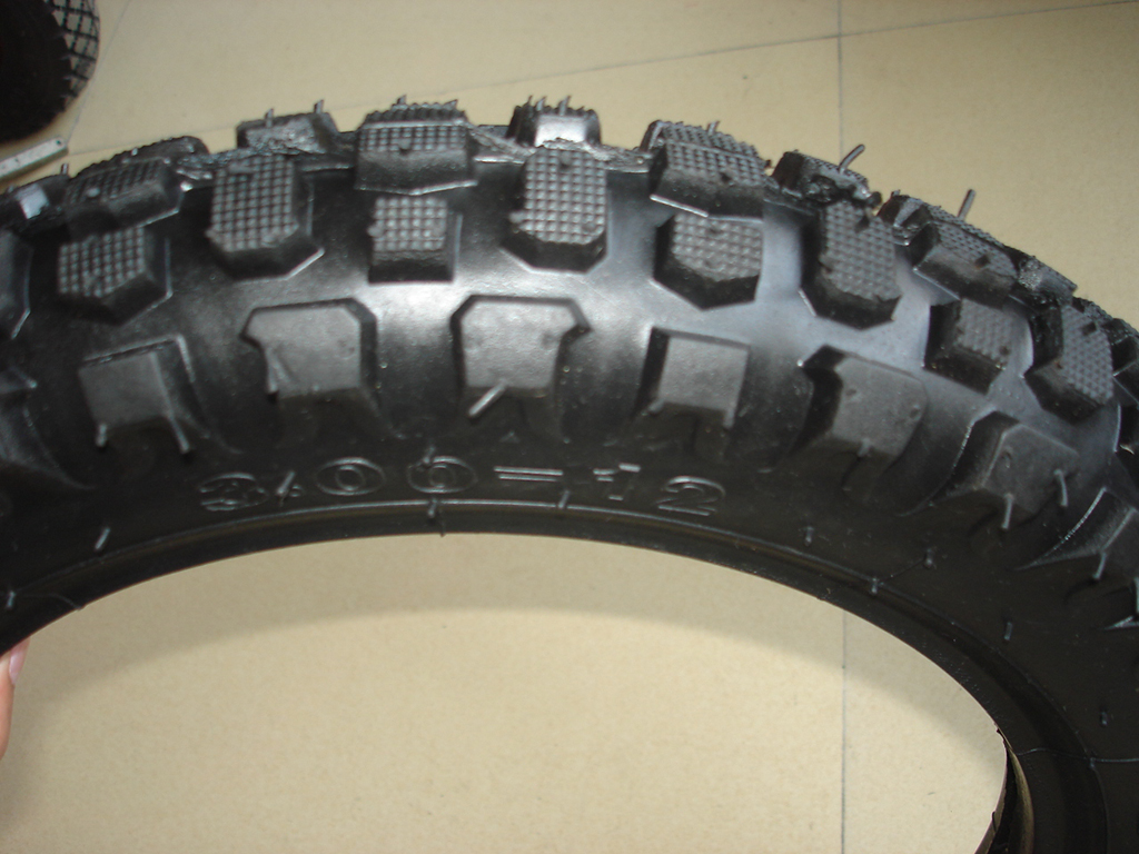rubber motorcycle tyre